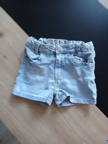 Short en jean