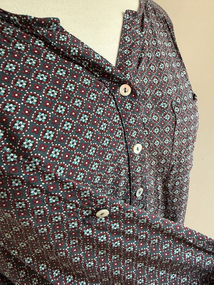 Superbe blouse fluide neuve en viscose Armand Thiery Toscane 🌸 44 - photo numéro 4