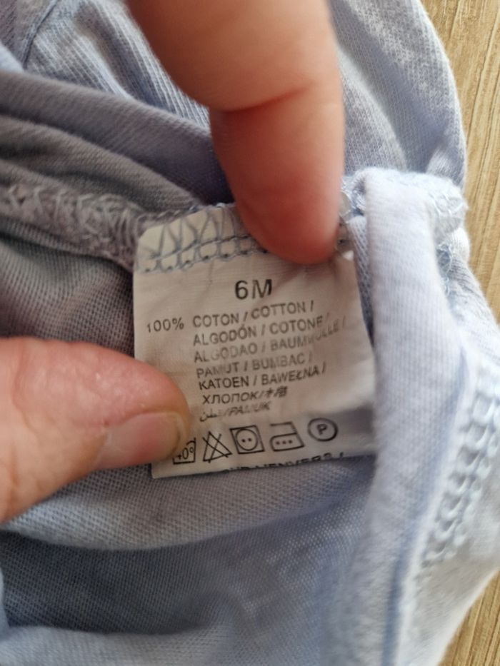 Adorable T-shirt Bébé Fille "I Love Mum & Dad" - 6 Mois - Kiabi - photo numéro 2