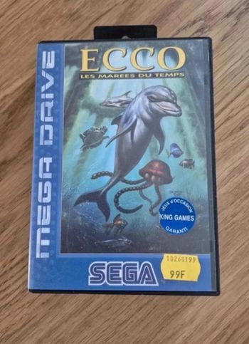 Ecco: Les marées du temps jeu Sega Mega Drive complet version PAL Exc+