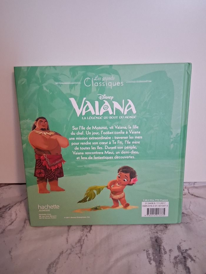 Livre Disney Vaiana La légende du bout du monde - photo numéro 2
