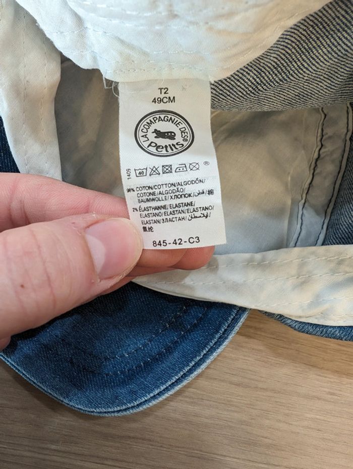 Casquette en jean - photo numéro 3