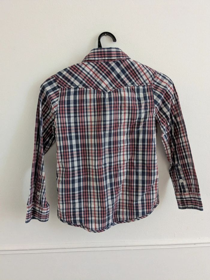 Chemise sergent major a carreaux 7 ans - photo numéro 3