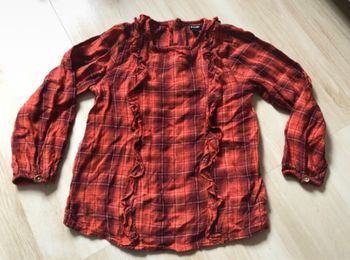 Chemisier à carreaux - fille - 5 ans