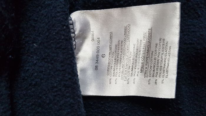 Gilet polaire à capuche garçon 6 ans marine Creeks - photo numéro 4