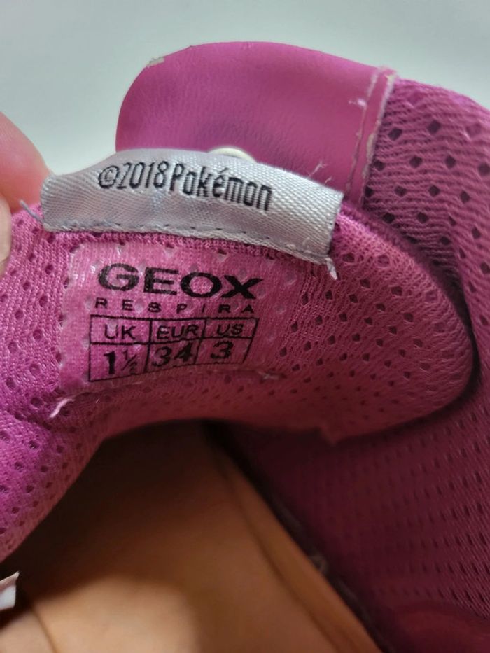 Baskets Geox Pokémon taille 34 - photo numéro 5
