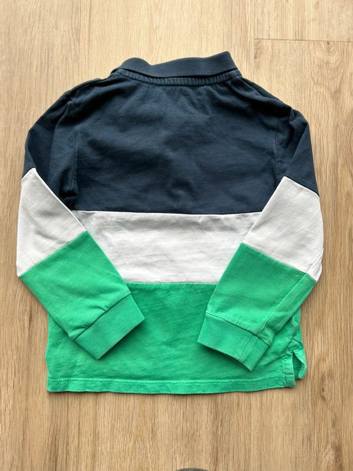 Polo manches longues garçon Tex 2/3 ans - photo numéro 3