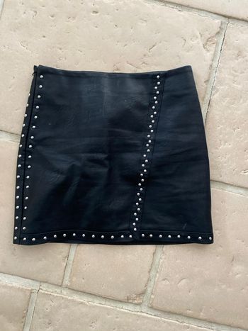 Jupe Cuir synthétique Morgan très peu portée