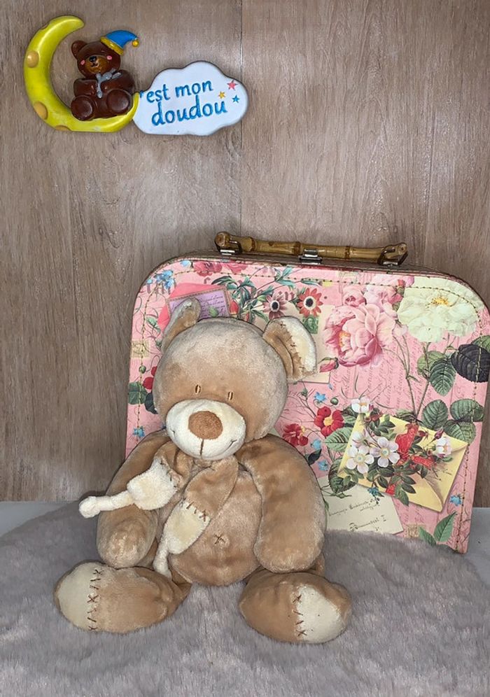 NIC306 doudou ours 🐻 nicotoy