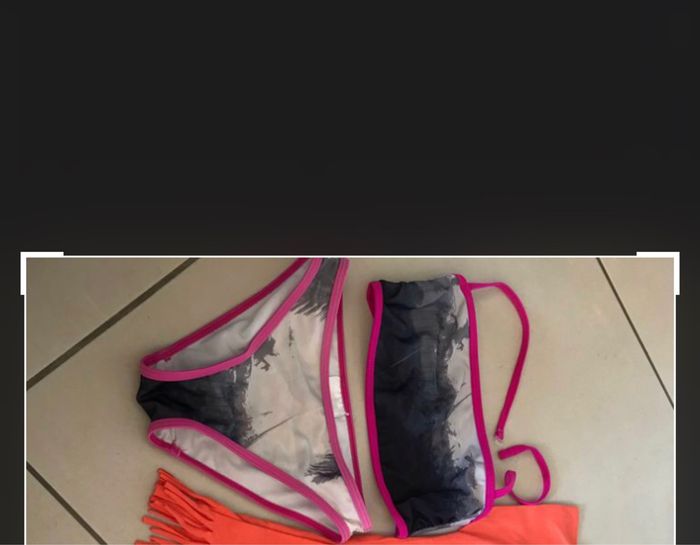 maillot de bain rose 8 ans