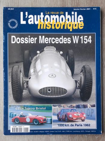L'Automobile historique n°6 - Mercedes W154
