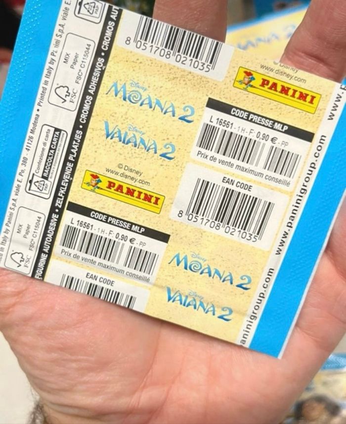Kit panini stickers VAÏANA 2 neufs scellés - photo numéro 9