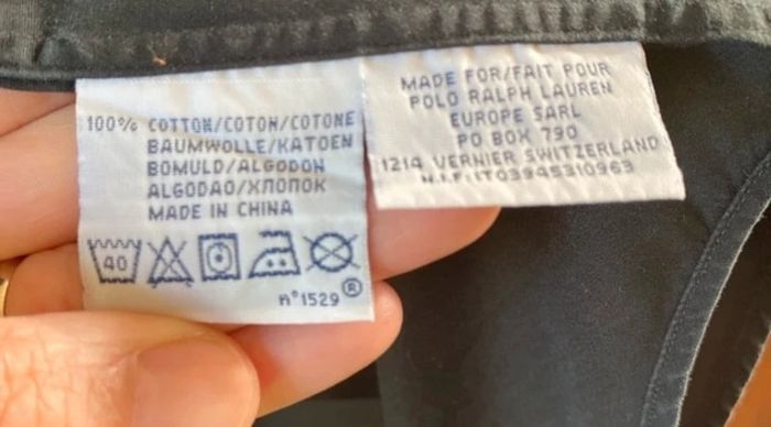 Chemise noire Ralph Lauren XL - photo numéro 5