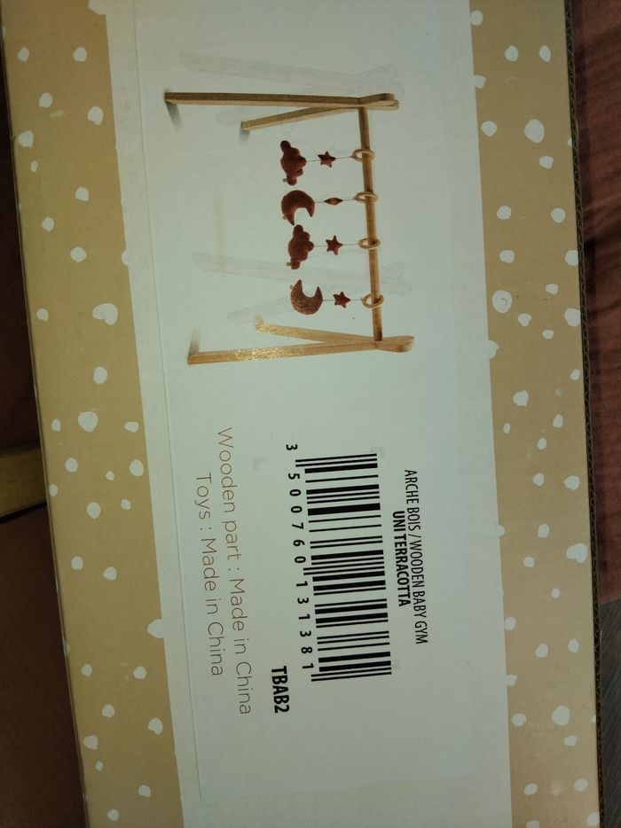 Tapis + arche d'éveil terracotta Sauthon - photo numéro 5