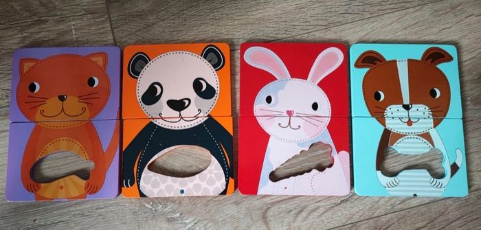 Jeu d'encastrement en bois - photo numéro 5