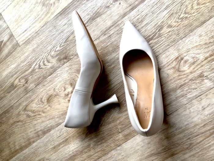 Escarpins • H&M • 36 • Blanche • Cuir synthétique - photo numéro 5
