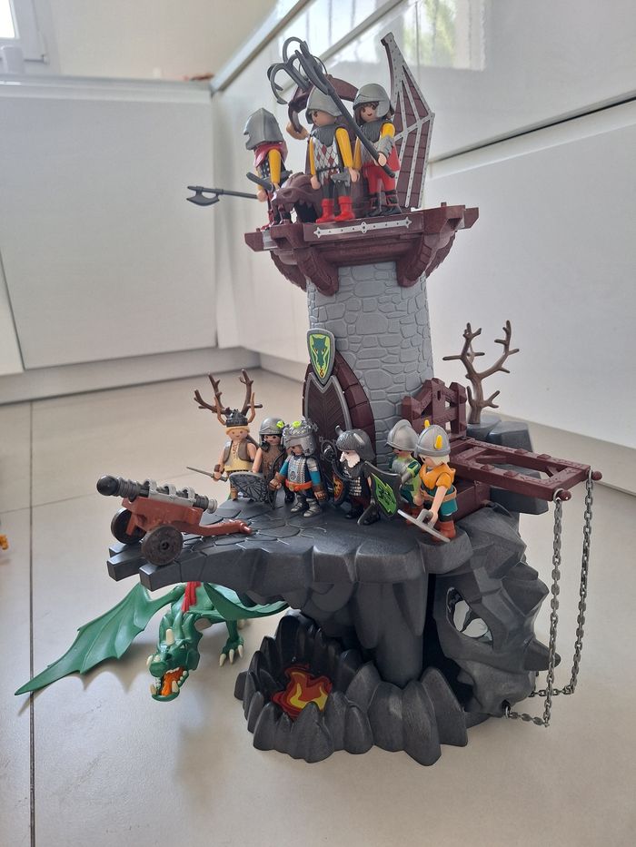 Donjon dragons playmobil avec guerriers nains et guerriers classiques - photo numéro 2