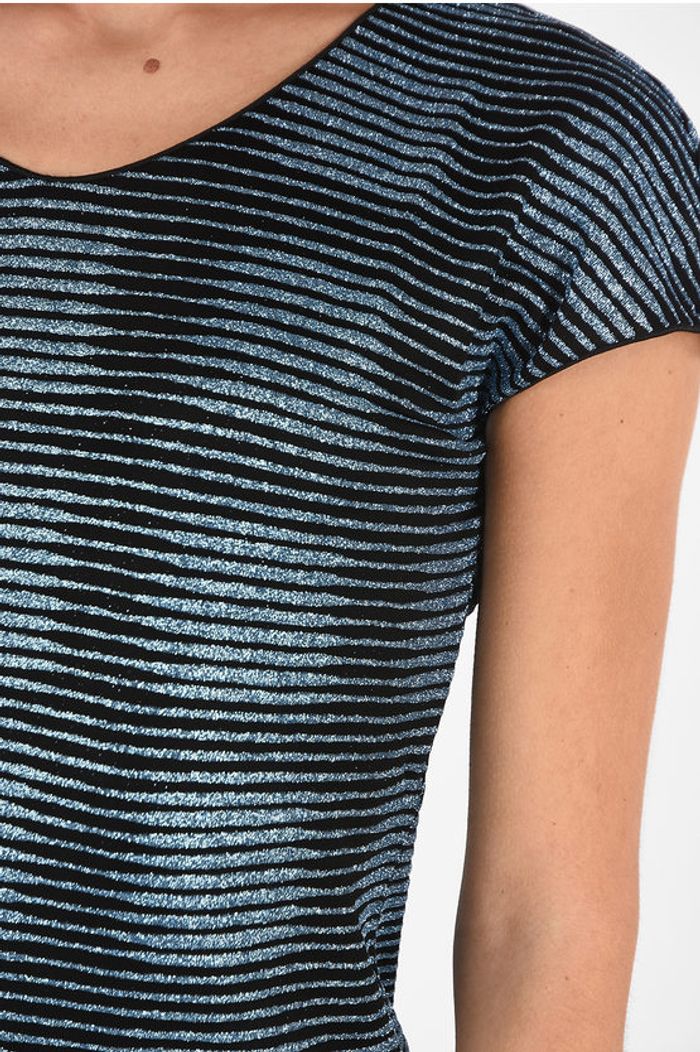 Haut femme glitter T Shirt Armani Collezioni taille S - photo numéro 2