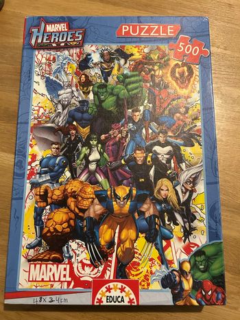 Puzzle Marvel Heroes ~ 500 pièces 
