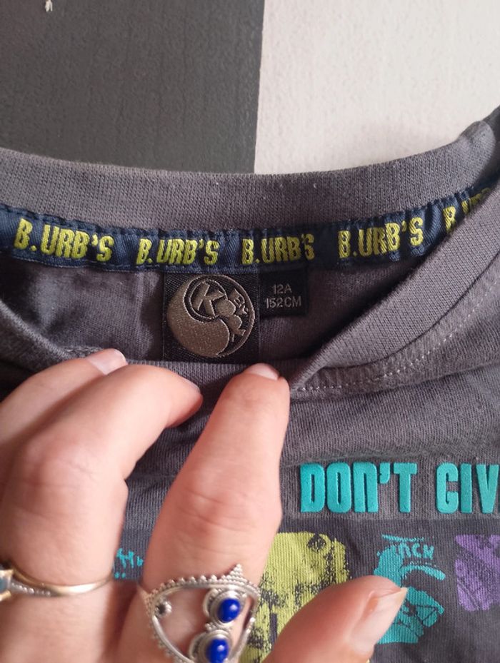 T-shirt manche courte 12 ans - photo numéro 2