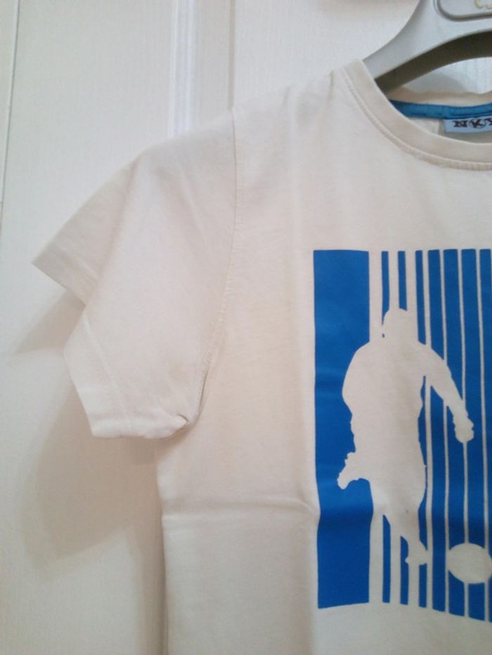 Tee-shirt blanc "813" T.10 ans - NKY - photo numéro 4