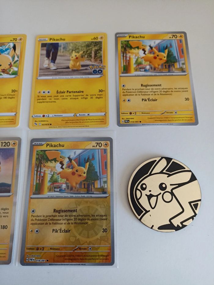 Lot pikachu raichu - photo numéro 3