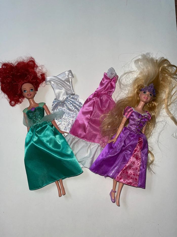 Lot poupées princesses Disney - photo numéro 2