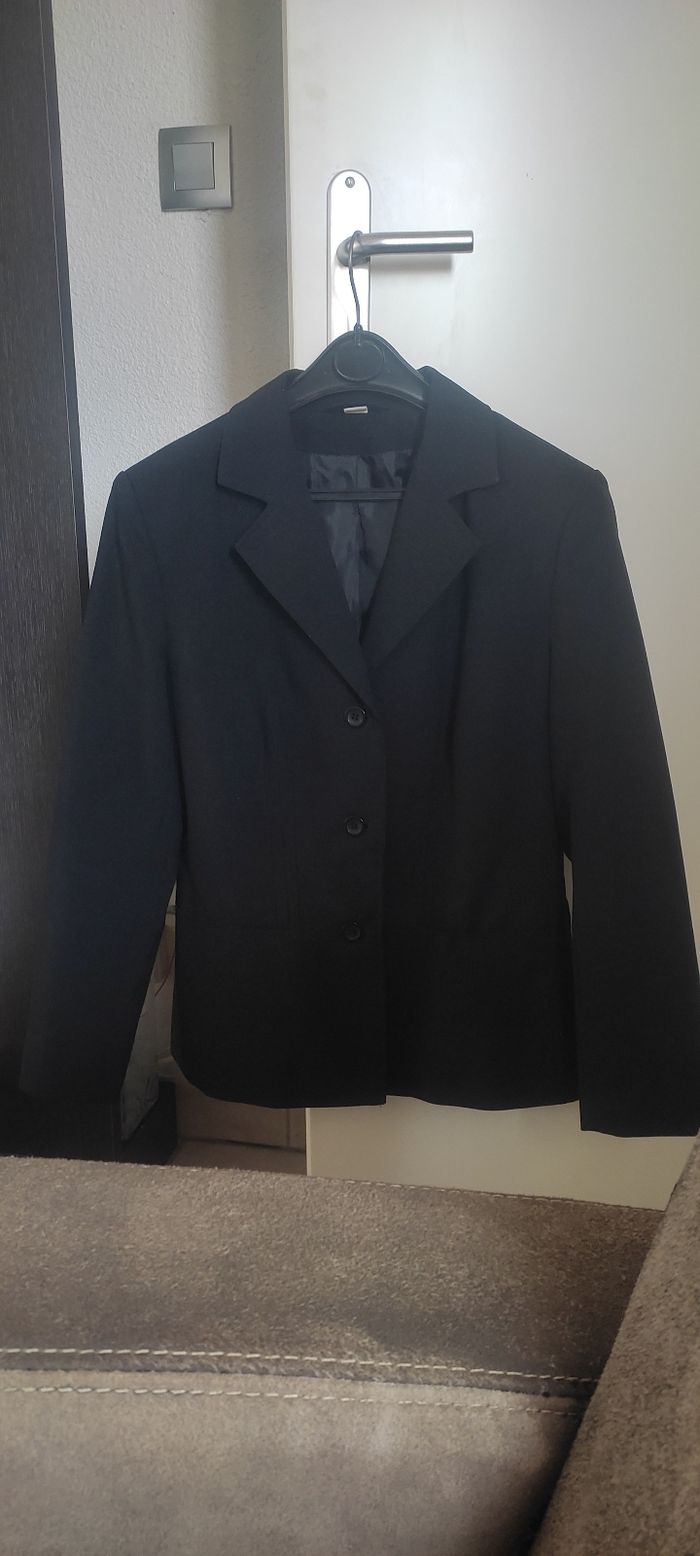 Veste tailleur noire T40