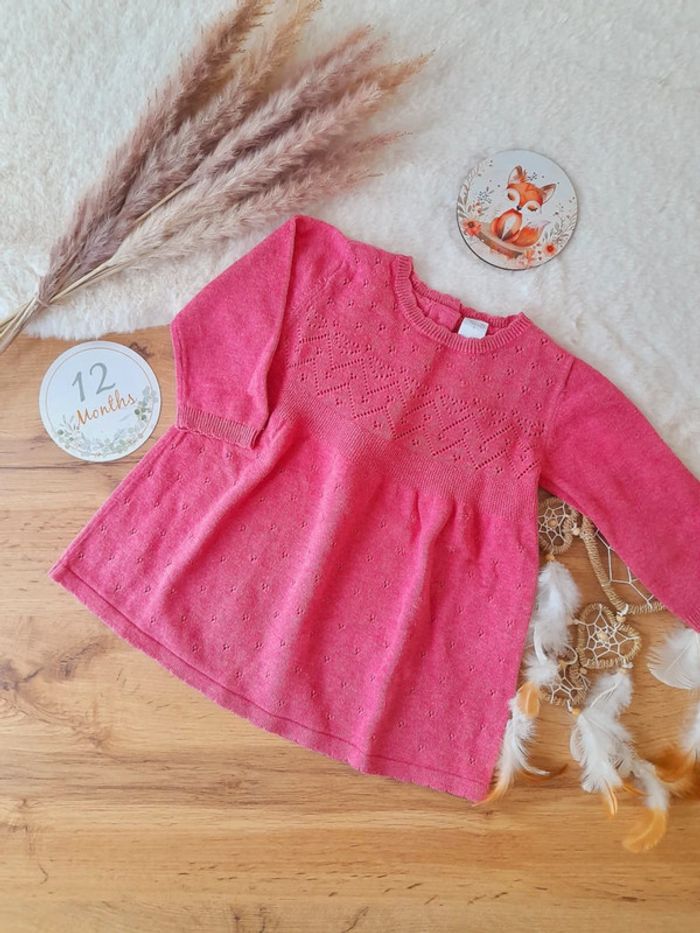 Robe manches longues mi saison 12 mois Baby club C&A
