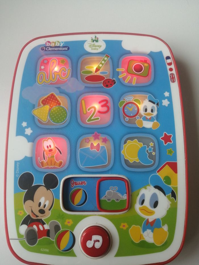 tablette éducative disney baby français anglais - photo numéro 6