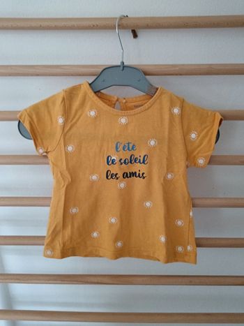 T-shirt bout'chou été soleil amis
