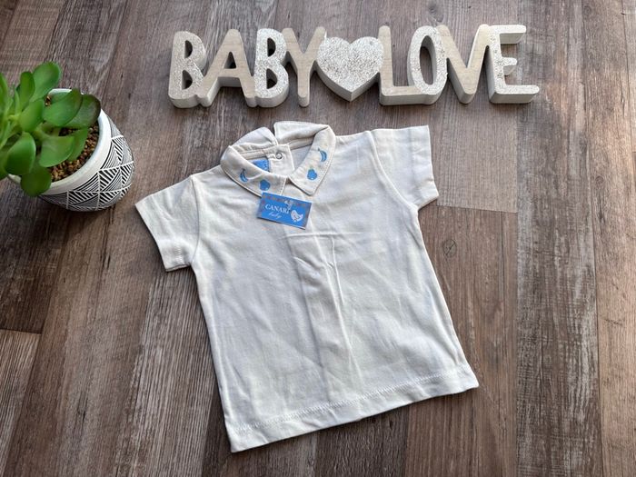 - polo Canari baby - 6 mois - Neuf avec étiquette