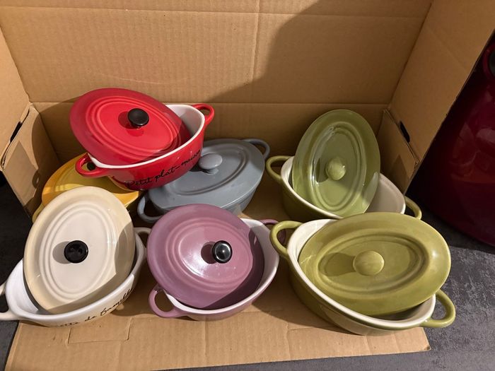 Lot mini cocotte