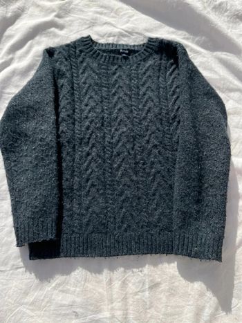 Pull d’hiver bleu marine Kiabi 6 ans