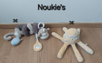 Plusieurs peluches Noukie's