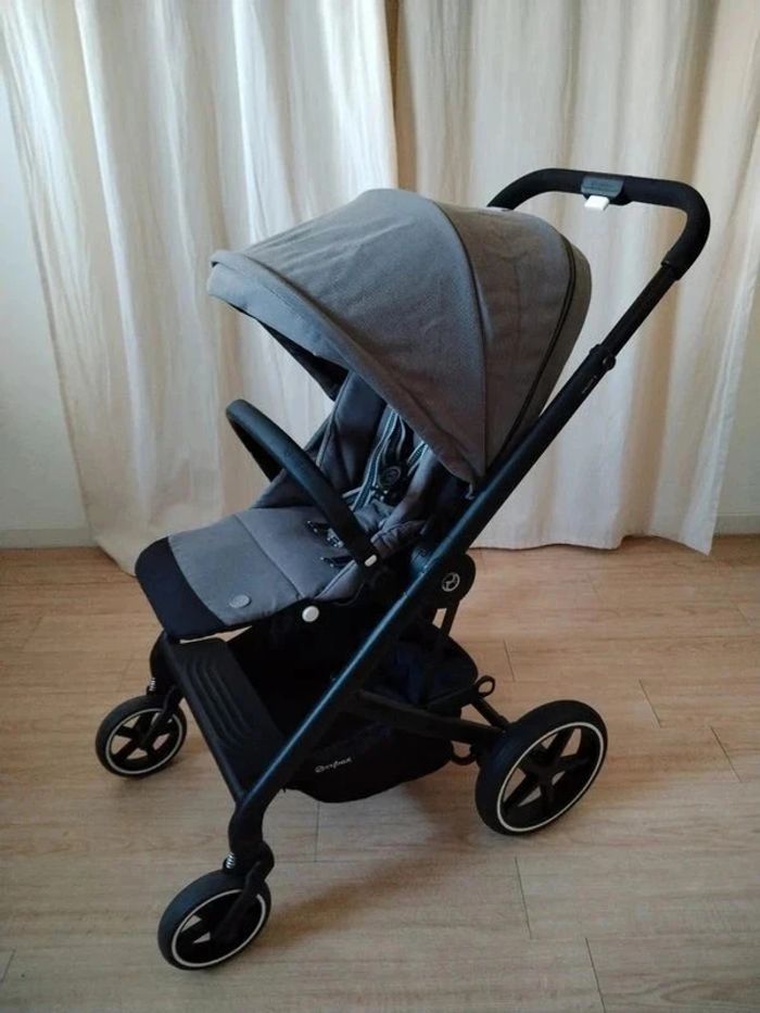 Poussette Cybex balios S lux + cosy B2 i-size + adaptateurs - photo numéro 2