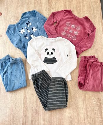 3 pyjamas fille