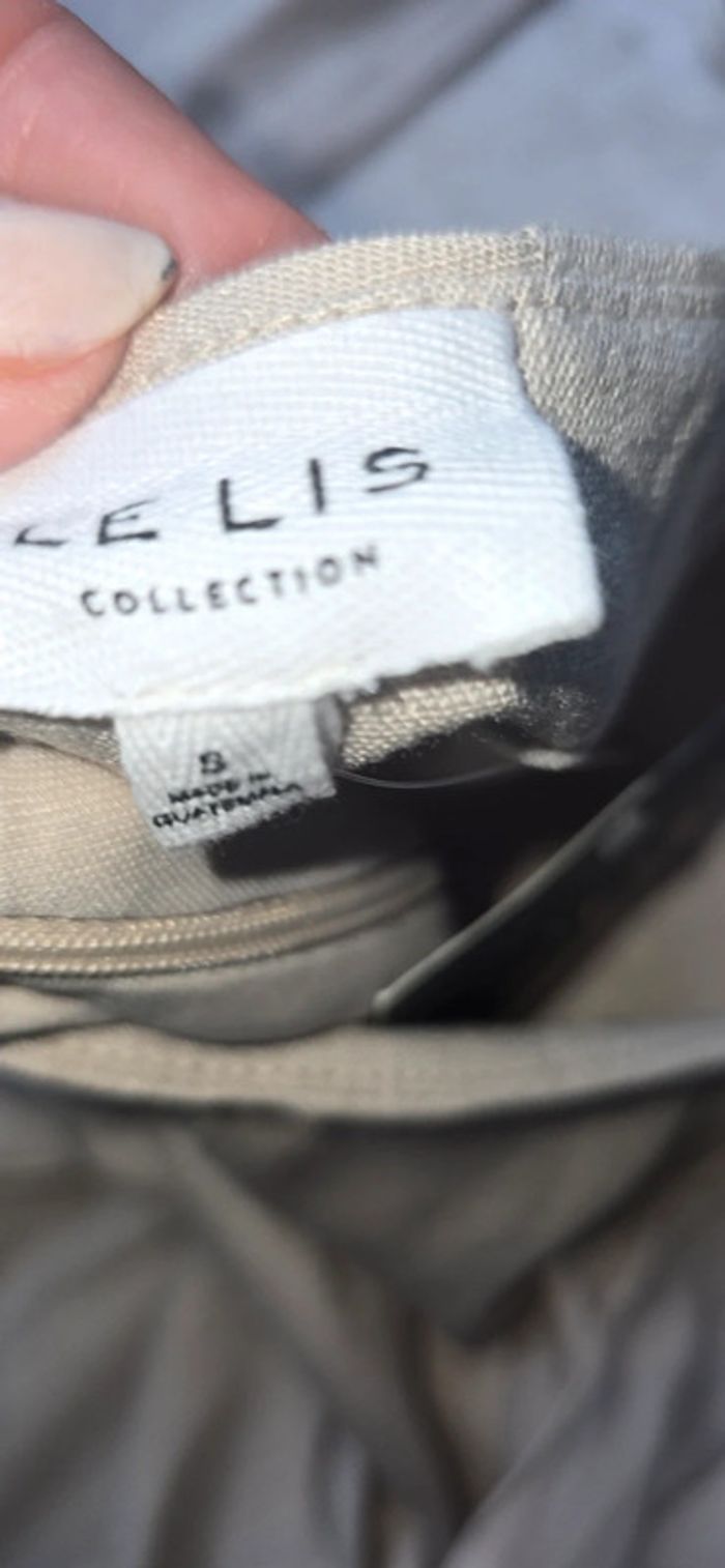 Robe Courte Le Lis Collection Taille S Beige Clair Neuf avec étiquettes - photo numéro 10
