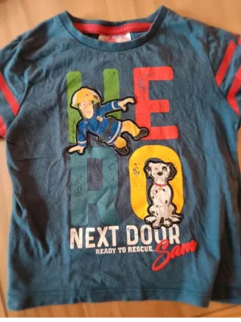 T shirt  Sam  le pompier
