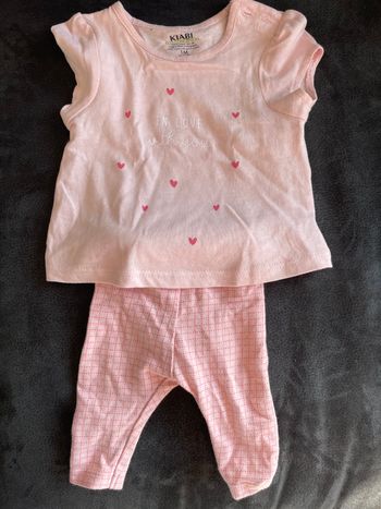 Ensemble kiabi 1 mois