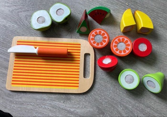 Jeu de cuisine en bois - photo numéro 2