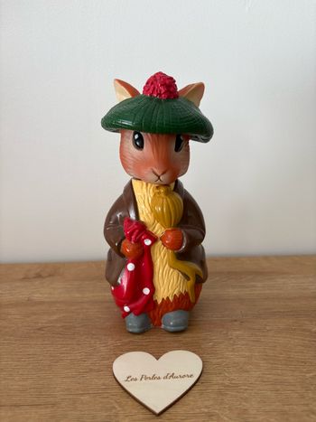 Figurine plastique benjamin bunny Béatrix Potter