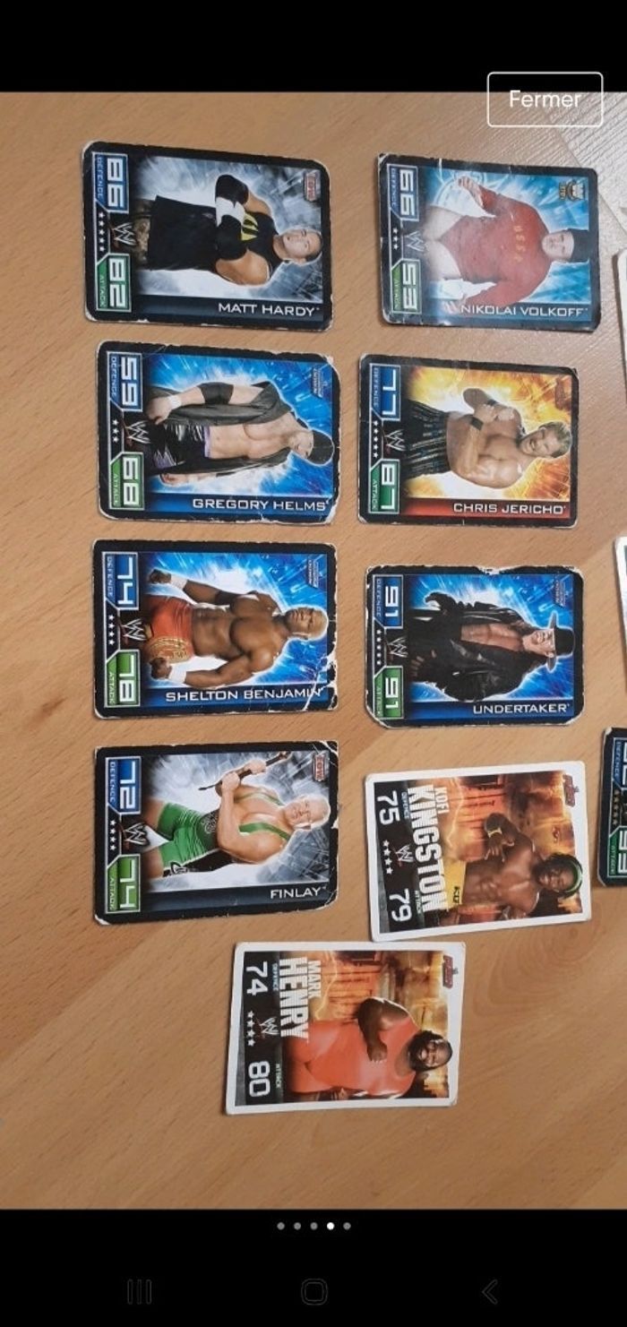 16 cartes slam attax 💪 - photo numéro 2