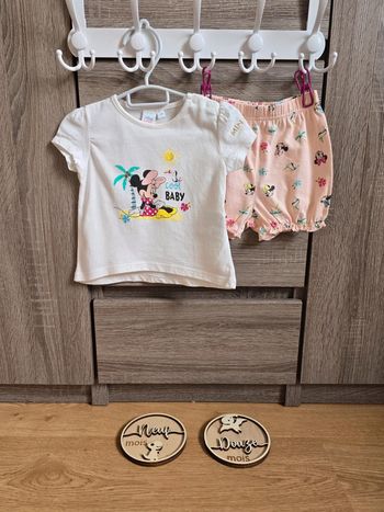 Vêtement Bébé Fille - Ensemble Été - Disney - 74 cm