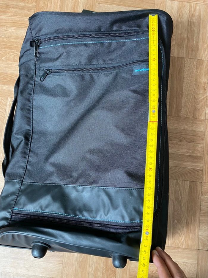 Valise à roulettes noir / bleu Newfeel (NEUF) - photo numéro 7