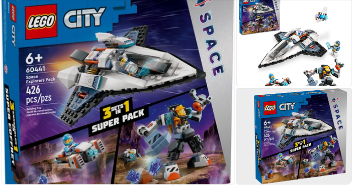 LEGO City – Pack Les Explorateurs de l’Espace
