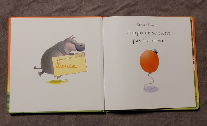 Hippo Ne Se Tient Pas a Carreaux Stuart Trotter - photo numéro 2