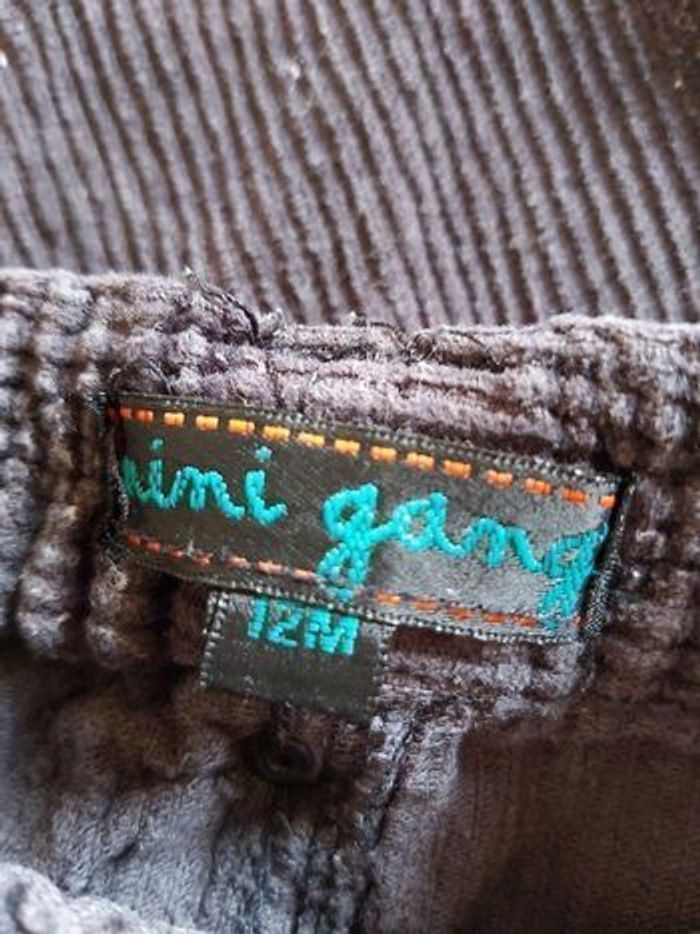 Pantalon velour 12 mois - photo numéro 3