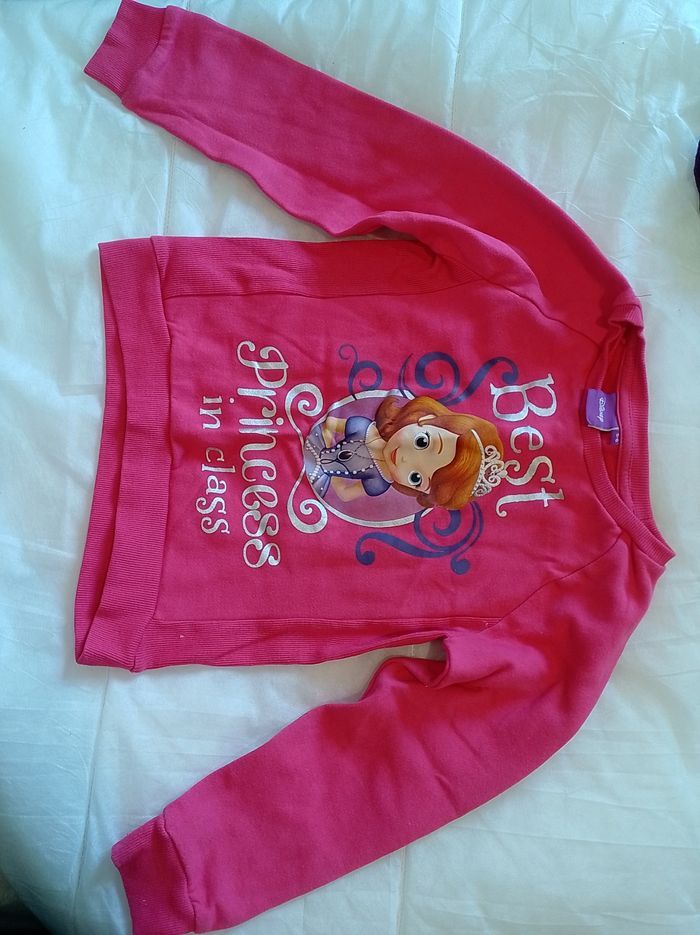 🏩 Sweat  Princess Sofia 5-6 ans 👑 - photo numéro 2