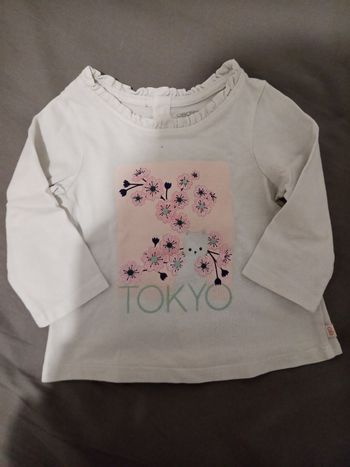 T-shirt ML "Tokyo" _ 3 mois